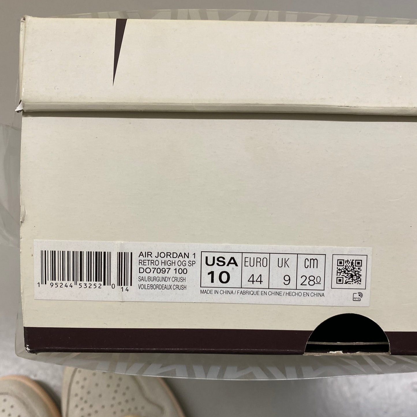 A Ma Maniere x Air Jordan 1 High UK9