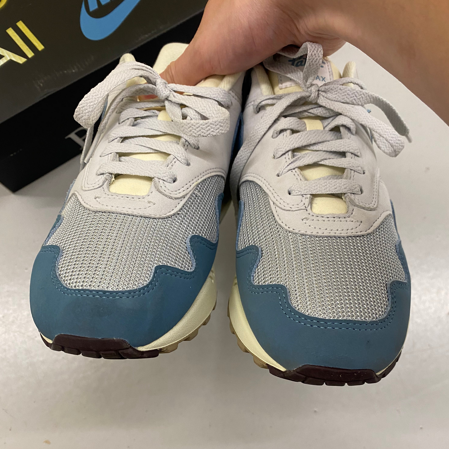 Nike Air Max 1 Patta Waves Noise Aqua (With Bracelet) UK8