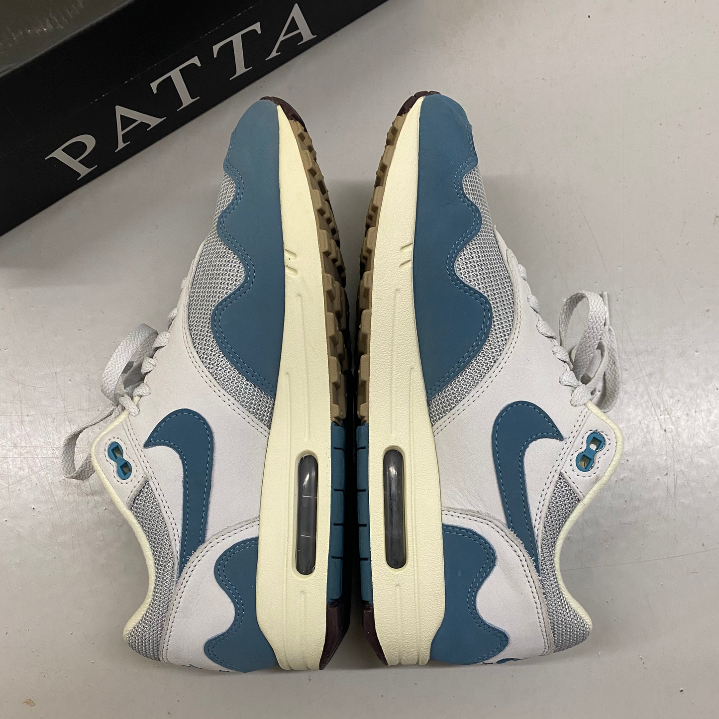 Nike Air Max 1 Patta Waves Noise Aqua (With Bracelet) UK8