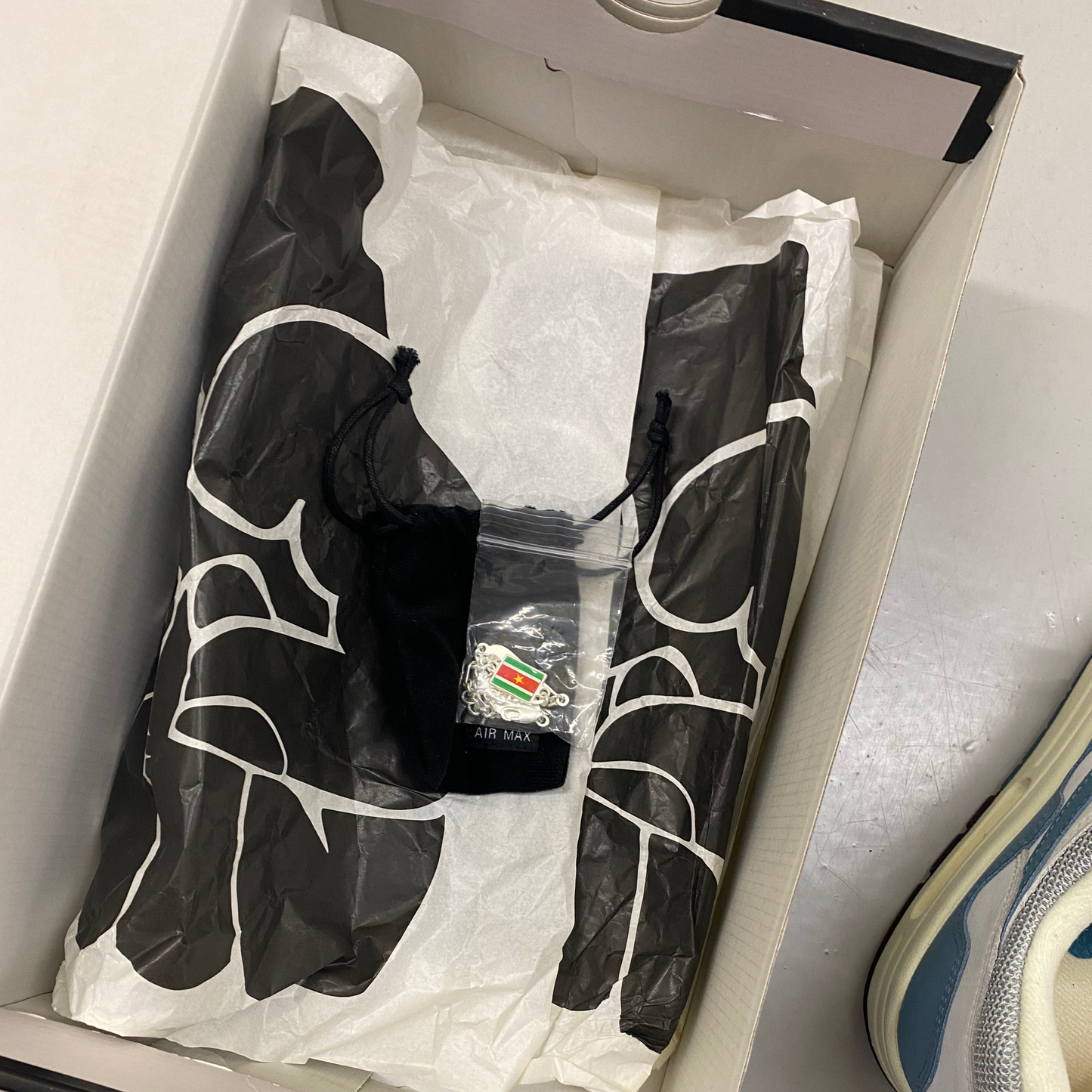 Nike Air Max 1 Patta Waves Noise Aqua (With Bracelet) UK8