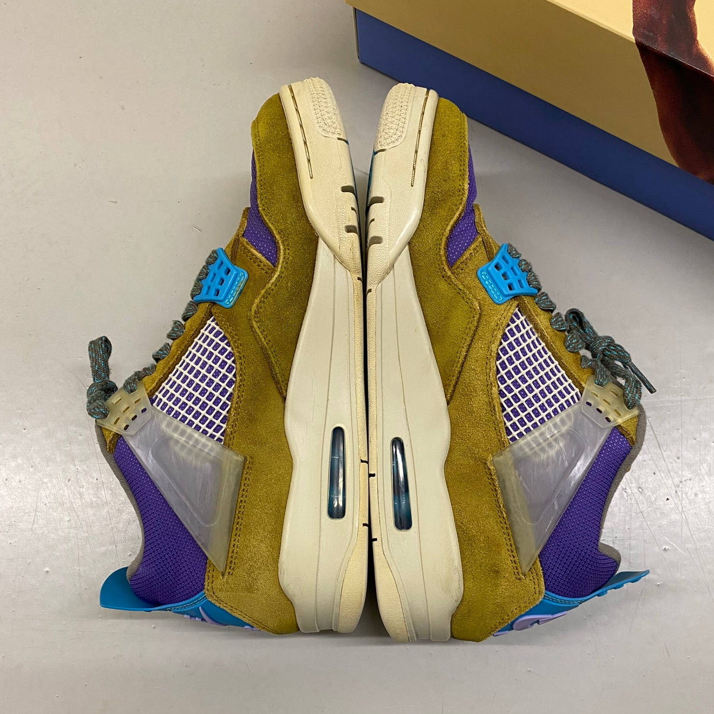 Jordan 4 Retro SP 30th Anniversary Union Desert Moss UK8